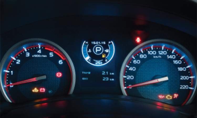 3D Electro-Luminescent Instrument Cluster 3D Electro-Luminescent Instrument Cluster