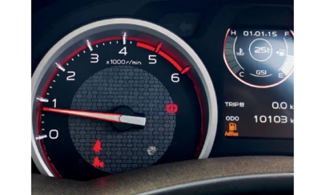 Isuzu D Max V Cross Speedometer Isuzu D Max V Cross Speedometer