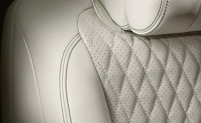 Diamond Quilted Stitch Leather