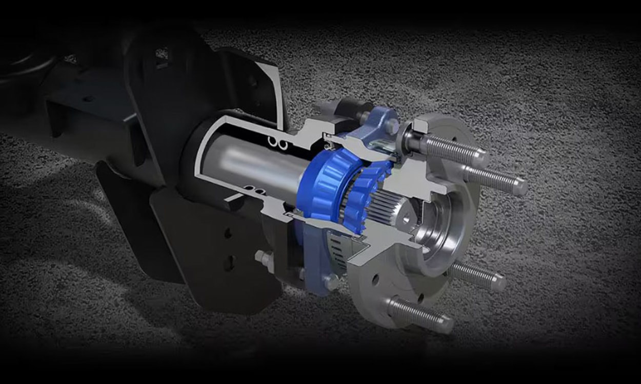 Jeep Wrangler Unlimited Heavy Duty Full Float Dana Rear Axle Jeep Wrangler Unlimited Heavy Duty Full Float Dana Rear Axle