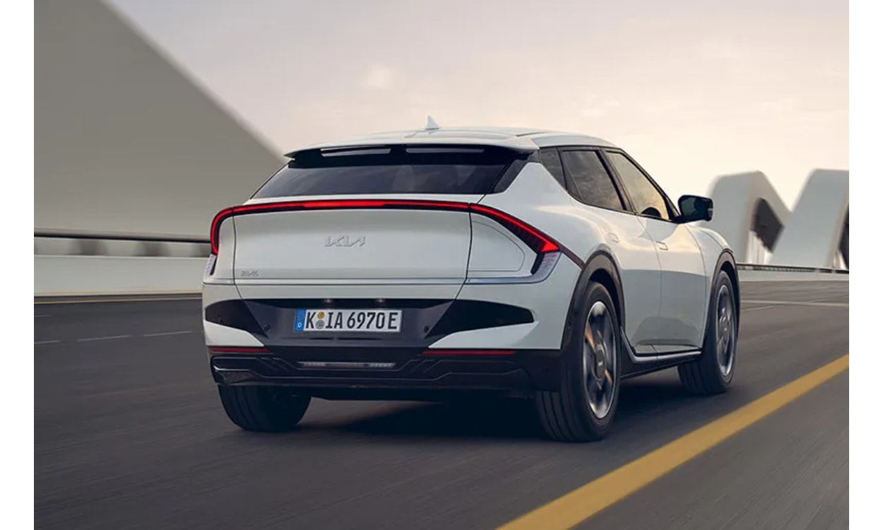 Kia Ev6 Rearview Kia Ev6 Rearview