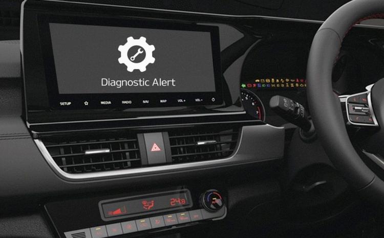 Auto/manual Vehicle diagnostics Alert