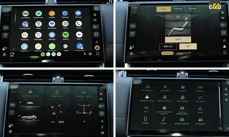 Land Rover Discovery Sport Information Diasply Land Rover Discovery Sport Information Diasply