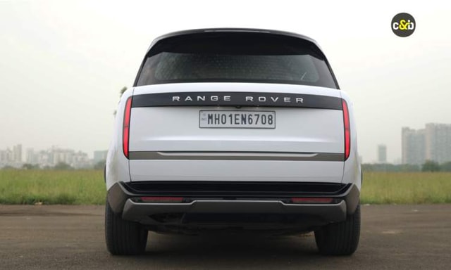 Land Rover Range Rover Rear View Land Rover Range Rover Rear View