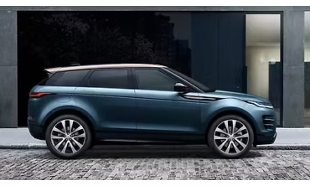 Landrover Range Rover Evoque Exterior Right Side View Landrover Range Rover Evoque Exterior Right Side View