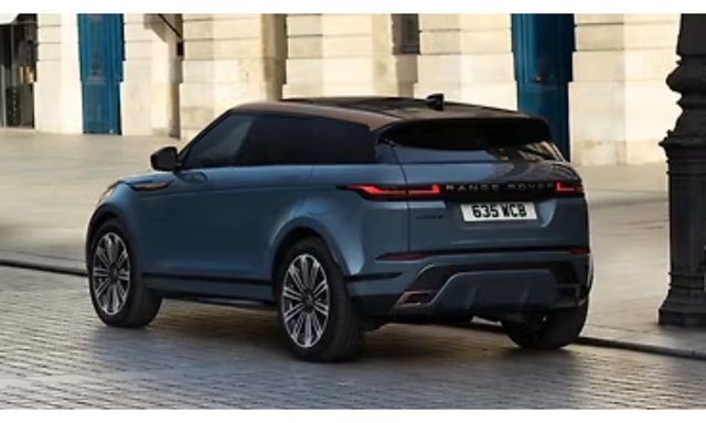 Landrover Range Rover Evoque Left Rear Three Quarter Landrover Range Rover Evoque Left Rear Three Quarter