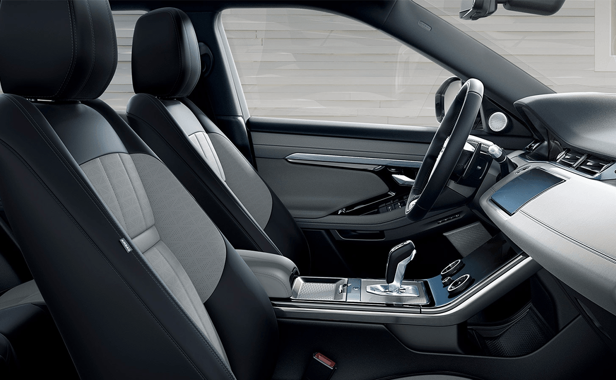 Land Rover Evoque Front Seating Side View Land Rover Evoque Front Seating Side View