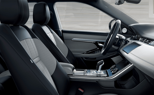 Land Rover Evoque Front Seating Side View Land Rover Evoque Front Seating Side View