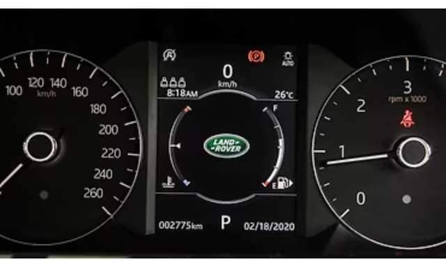 Landrover Range Rover Evoque Instrument Cluster Landrover Range Rover Evoque Instrument Cluster