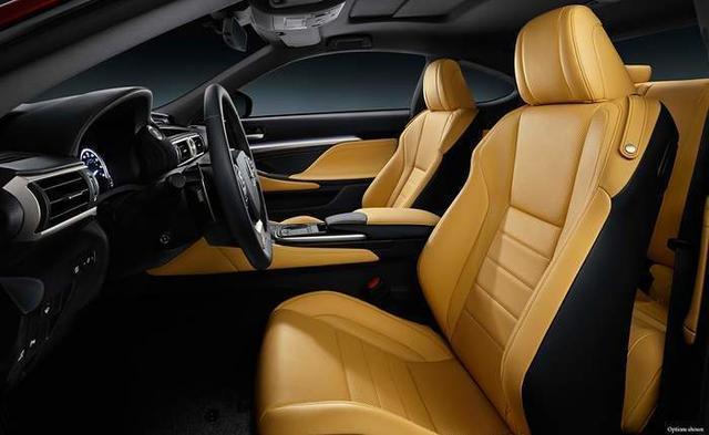 Lexus Rc Front Seat View