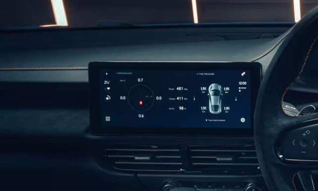 Infotainment System Main Menu Lotus Emira Infotainment System Main Menu Lotus Emira