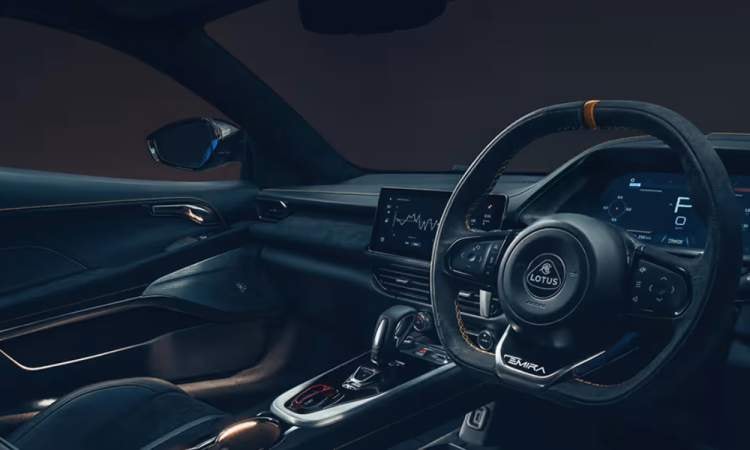 Right Corner Front View Lotus Emira Right Corner Front View Lotus Emira