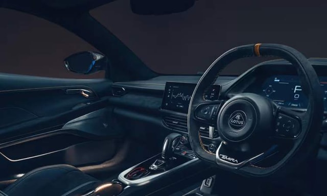 Right Corner Front View Lotus Emira Right Corner Front View Lotus Emira