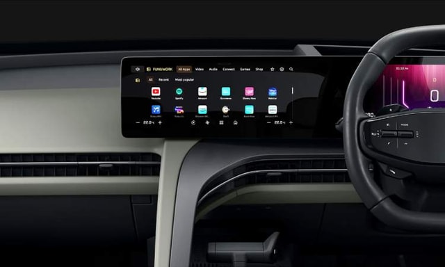 Mahindra Be 6e Dashbord Screen Mahindra Be 6e Dashbord Screen