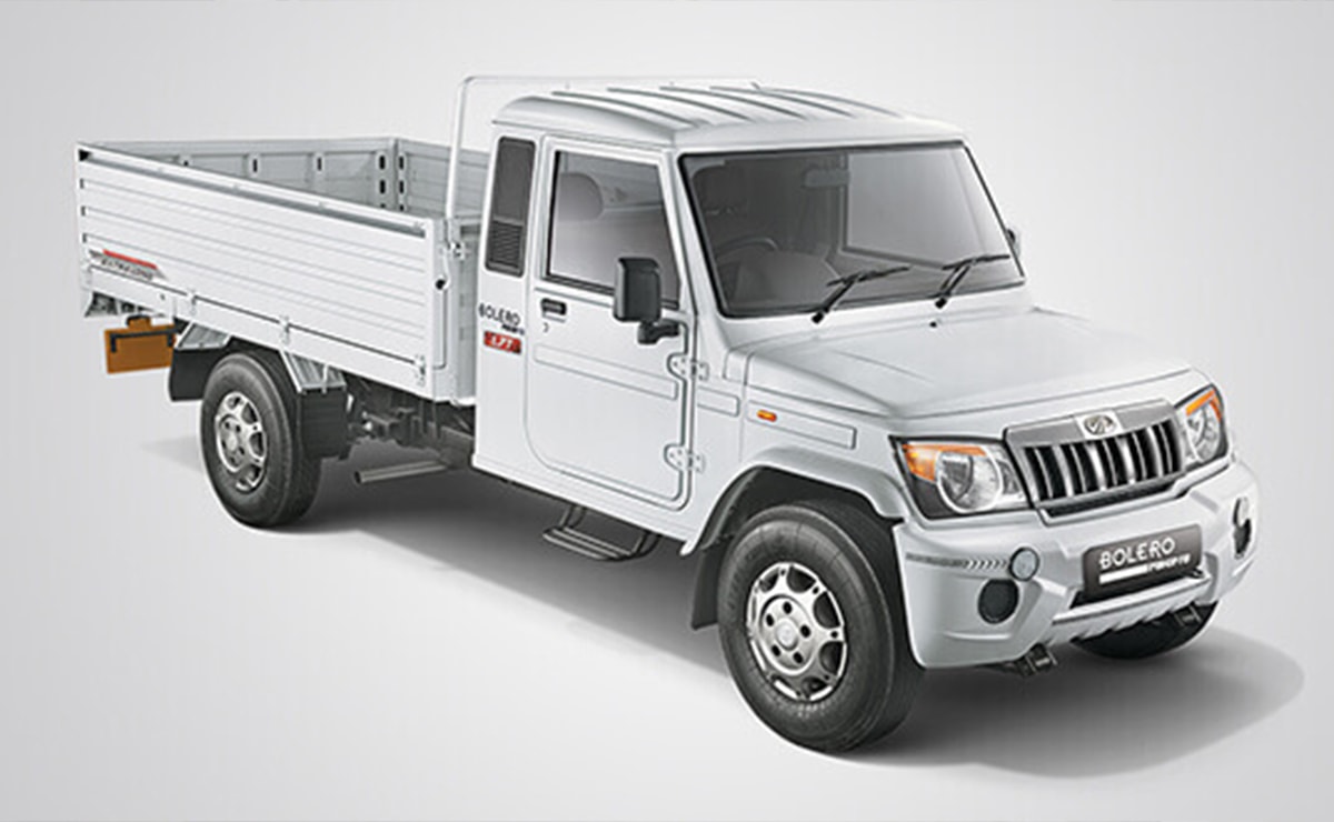 Mahindra Bolero Big Pik Up Front View Mahindra Bolero Big Pik Up Front View