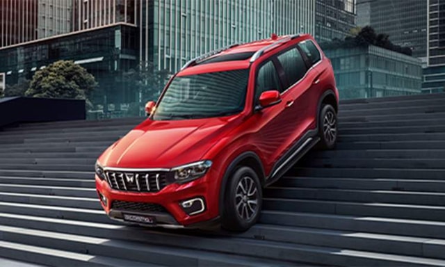 Mahindra Scorpio N Red Mahindra Scorpio N Red