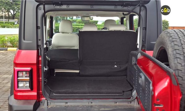 Mahindra Thar Roxx Foldable Rear Seats Mahindra Thar Roxx Foldable Rear Seats