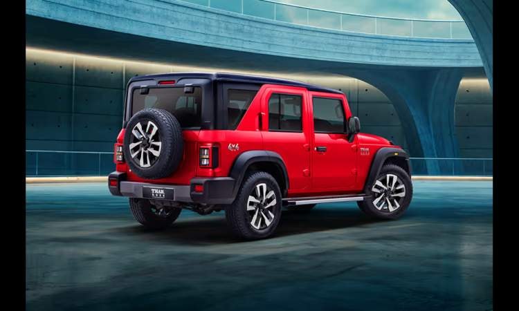 Mahindra thar roxx rear Right Side Mahindra thar roxx rear Right Side images