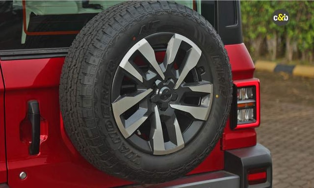 Mahindra Thar Roxx Spare Wheel Mahindra Thar Roxx Spare Wheel