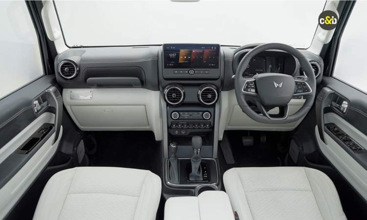 Mahindra Thar Roxx Dashboard Mahindra Thar Roxx Dashboard images