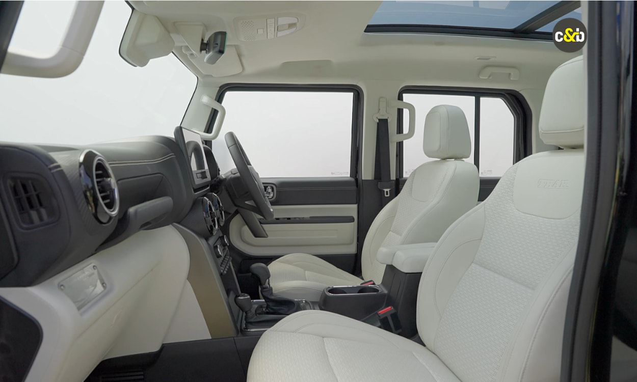 Mahindra Thar Roxx Foldable Rear Sear Mahindra Thar Roxx Foldable Rear Sear images