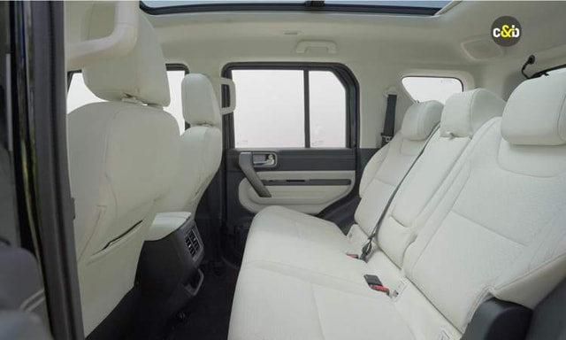 Mahindra Thar Roxx Rear Seats Mahindra Thar Roxx Rear Seats