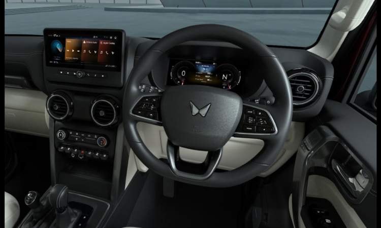 Mahindra thar roxx steering Mahindra thar roxx steering images