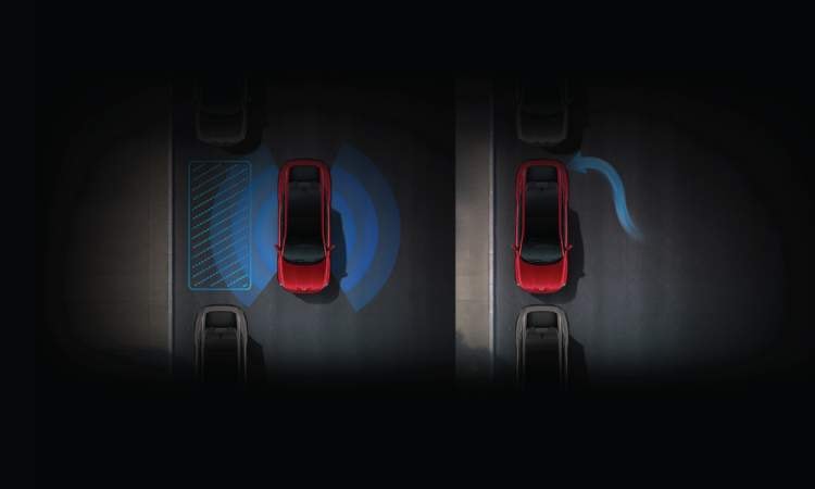 Mahindra Xev 9e Parking Mahindra Xev 9e Parking