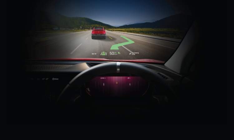 Mahindra Xev 9e View From Top Mahindra Xev 9e View From Top