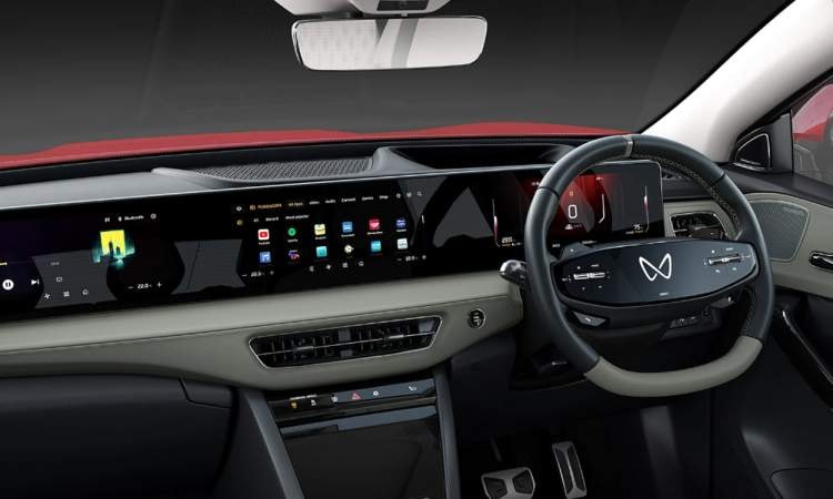 Mahindra Xev 9e Interior Instrument Cluster Mahindra Xev 9e Interior Instrument Cluster