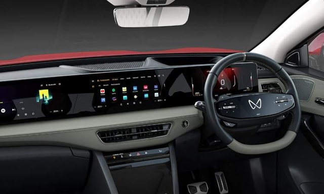 Mahindra Xev 9e Interior Instrument Cluster Mahindra Xev 9e Interior Instrument Cluster