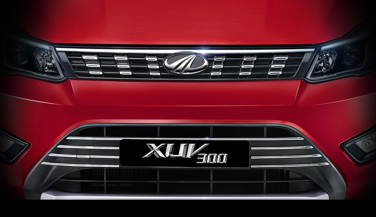 Xuv 300 Aggressive Chrome Front Grill Xuv 300 Aggressive Chrome Front Grill