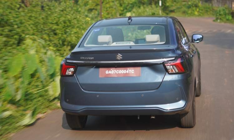 Maruti Suzuki Dzire Rideview Rear Maruti Suzuki Dzire Rideview Rear