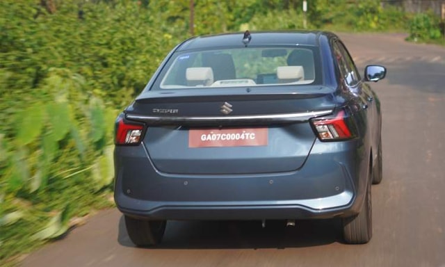 Maruti Suzuki Dzire Rideview Rear Maruti Suzuki Dzire Rideview Rear