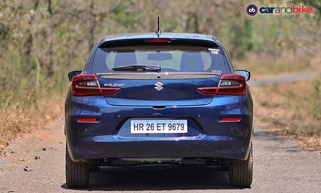 Maruti Suzuki Baleno Rear Look Maruti Suzuki Baleno Rear Look