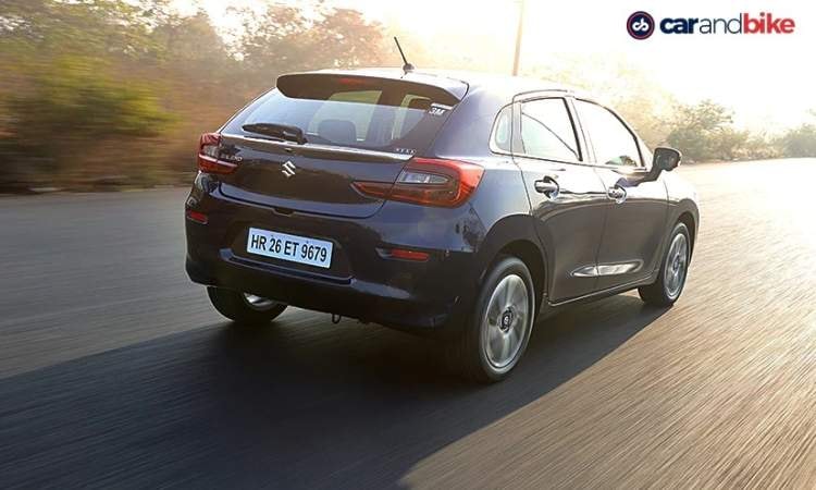 Maruti Suzuki Baleno Rear View Maruti Suzuki Baleno Rear View