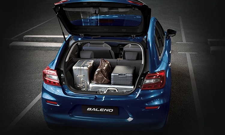 Maruti Suzuki Baleno Boot Space Maruti Suzuki Baleno Boot Space