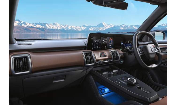 Maruti Suzuki E Vitara Dashboard Maruti Suzuki E Vitara Dashboard