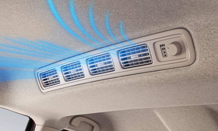 2nd Row roof mounted AC 2nd Row roof mounted AC