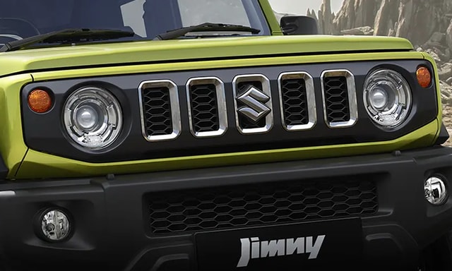 Maruti Suzuki Jimny 5 Slot Chrome Plated Grille Maruti Suzuki Jimny 5 Slot Chrome Plated Grille