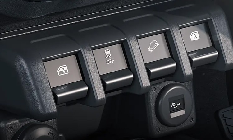 Maruti Suzuki Jimny Intuitively Designed Control Maruti Suzuki Jimny Intuitively Designed Control