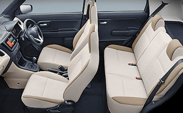 Maruti Suzuki Wagen R Spacious Seats Maruti Suzuki Wagen R Spacious Seats