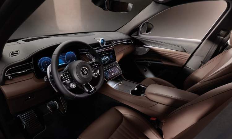 Maserati Grecale Gt Interni Vista Lato Guida Maserati Grecale Gt Interni Vista Lato Guida