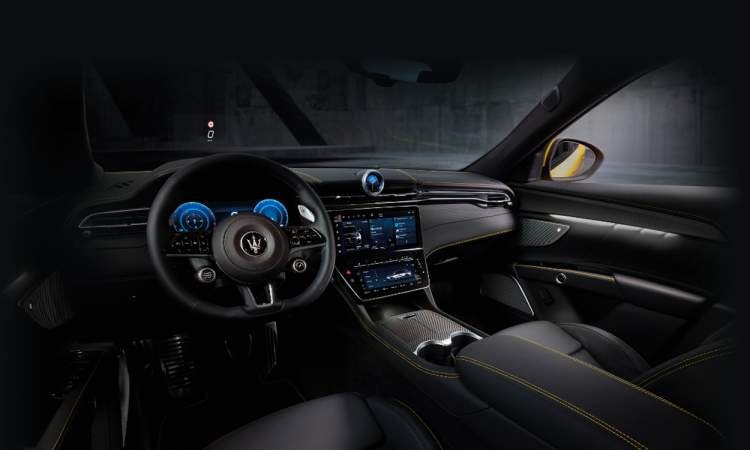 Maserati Grecale Spacious Cabin Maserati Grecale Spacious Cabin