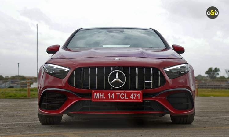 Mercedes Amg A45s Frontview Mercedes Amg A45s Frontview