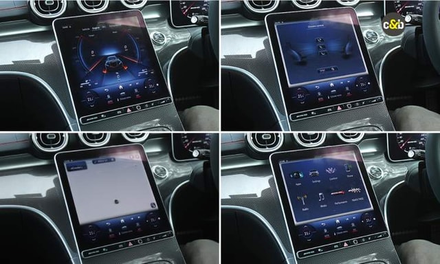 Mercedes Amg C43 Rideview Display Mercedes Amg C43 Rideview Display