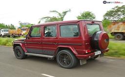 Mercedes Benz G63 Amg Front Profile Side View