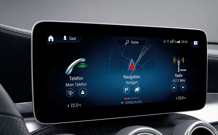 10.25-inch Touchscreen Infotainment System