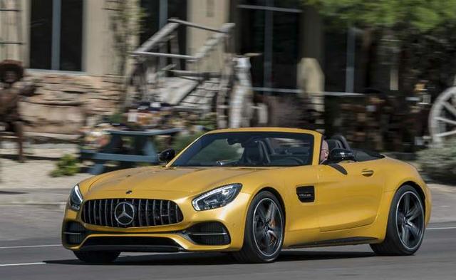 Mercedes Amg Gt C Side View