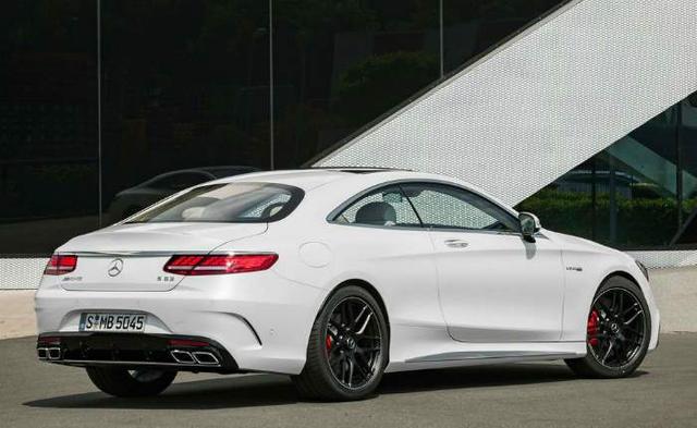 Mercedes Amg S63 Coupe Rear View